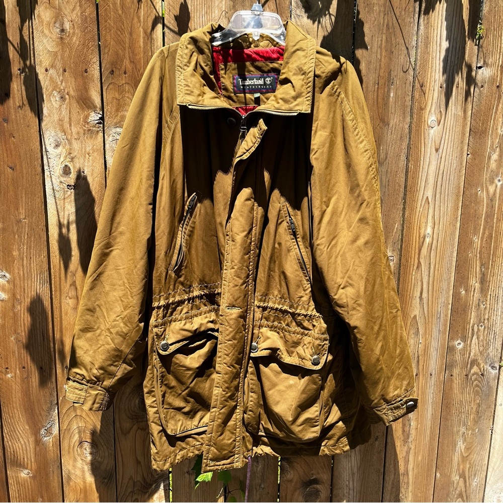 Timberland weather gear Tan Outdoor Jacket